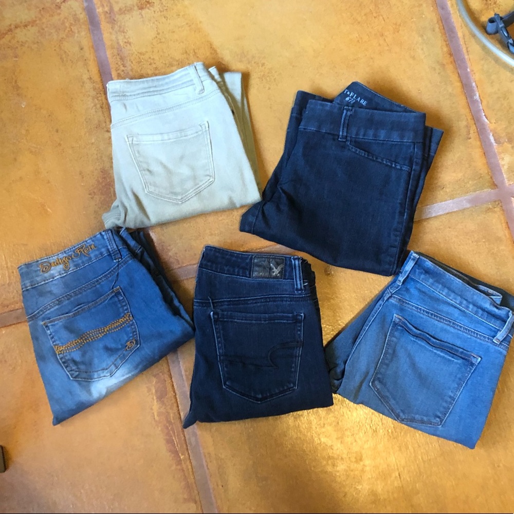 Size 4 (or fit like size 4) jeans